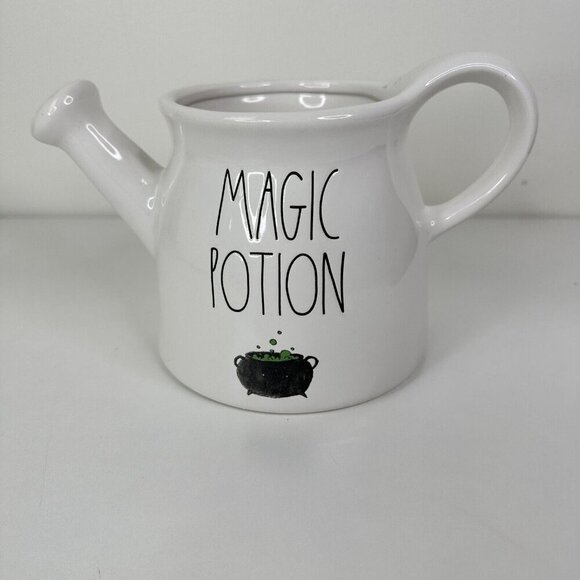 Rae Dunn Other - RAE DUNN Ceramic Watering Can "Magic Potion" Artisan Collection by Magenta 195